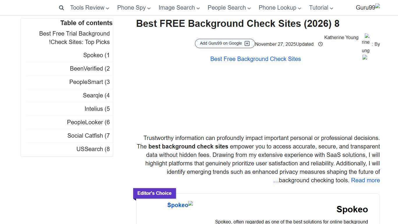 8 Best FREE Background Check Sites (2026)